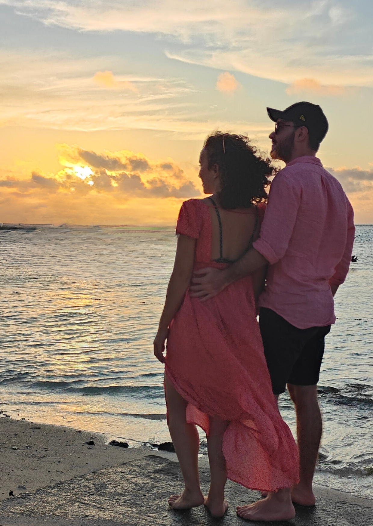 Minimalist Trendy Photo Save The Date Card Invitation (4)